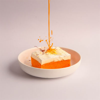 Cake Saffron | 101 Cafe | كعكة الزعفران | كافية 101